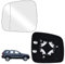 Sporgo Spiegelglas Ersatz für VW Transporter T5 2003-2009 & Caddy 2004-2010, Spiegelglas Links Beheizbar, 200 mm Ersatzspiegelglas, Außenspiegel Glas (Links)