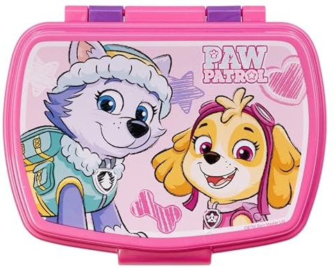 ILS I LOVE SHOPPING Boîte à lunch porte-goûter boîte à sandwich pour enfants (PAW PATROL fille)