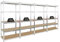 PROREGAL Mega Deal | 4X Schwerlastregal Giant Ragnar | HxBxT 200x100x50 cm | Fachlast 175kg | Verzinkt | Garagenregal Kellerregal Werkstattregal Lagerregal Steckregal