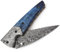 PAL 2000 KNIVES Couteau en acier Damas fait main avec gaine en cuir (3038)