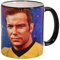 Elbenwald Star Trek Tasse mit Captain Kirk Motiv Rundumdruck Keramik 320 ml mehrfarbig