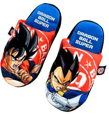 Dragon Ball Z Pantoufles de Maison Goku Chaussons Semelle Antidérapante Cadeau Garçons | Taille EU 30/31