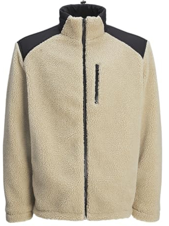 JACK & JONES Herren Jcoecho Fleece Jacket Fleecejacke (1er Pack)