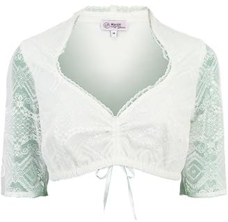 MarJo Damen Bluse Griselda Elena Offwhite 44