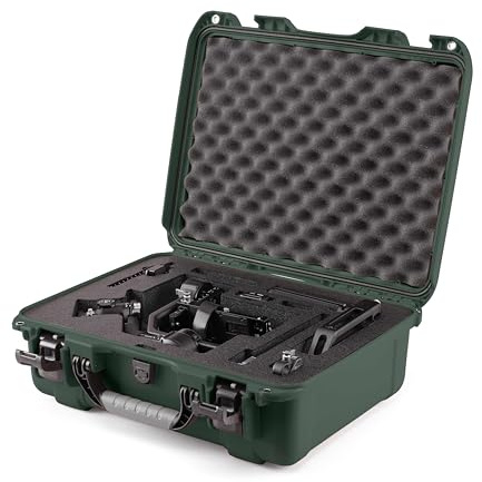 NANUK 930 Wasserdichter Hartschalenkoffer mit Schaumstoffeinlage für DJI Ronin RS 4/RS 4 Pro Combo - Olive