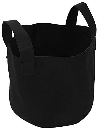 Bolsa de Cultivo de Plantas, Maceta de Aireación de Flores Vegetales, Contenedor para el Hogar, Jardín, Casa Verde (22 x 27 cm (3 galones))