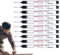 Monozoz Markers, Long Tip Markers, Waterproof Deep Markers, Metal Markers, Pack of 10 Construction Paint Markers, Long Head Deep Markers, Machinist Tools, Depth Marking for