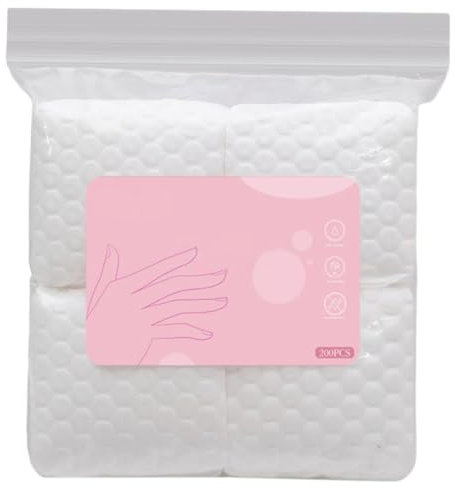 Weiche Bequeme Nägel Zum Abwischen Von Wattepads 200 Blatt Perlenmuster Nagelreinigungswerkzeug Für Professionelle Maniküristen