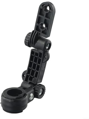 Honseadek Für Fahrrad-Schutzblech-Anschluss, verstellbare Halterung für Straße, für Fahrradkotflügel, ABS-Material, Sattelstützen-Durchmesser 27,2–30,8 mm, Kompatibilität, Schwarz