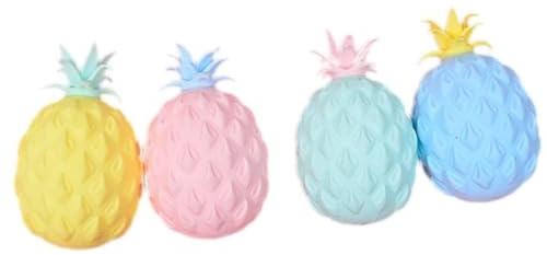 KAHDGSS Zappelspielzeug Stressbälle Neuheit Pulverkugel Anti Ananas Relief Vent Ananas Dekompression Spielzeugstress Bälle Billig