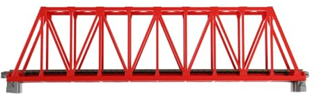 Kato 20-430 Single Track Truss Girder Bridge 248mm Red