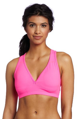 Beyond Yoga Damen Lift & Support BH, Damen, neon pink, Large
