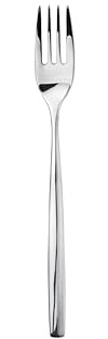 MEPRA, Forchette da Dolce Stiria, Set da 12 Pezzi in Acciaio Inox, Posate Eleganti per Dessert e Aperitivo, Lavabili in Lavastoviglie, Made in Italy
