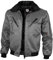 Qualitex - Pilotenjacke 4 in 1 - Kragen und Ärmel abtrennbar - mehrere Farben (3XL, Grau)