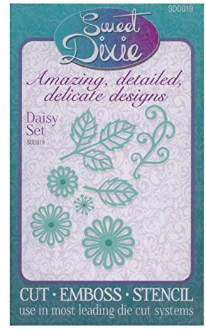Sweet Dixie Dies Metal Daisy Die Set, Gold