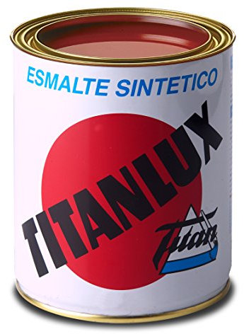 Titanlux - Esmalte sintético, Negro mate, 750 ml (Paquete de 1) (ref. 001057634)