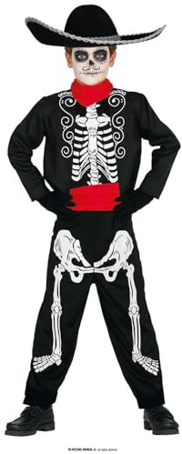 FIESTAS GUIRCA Skeleton Mexican Costume for Boys