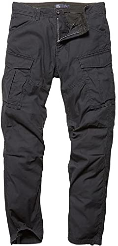 Vintage Industries Lester Hose, dunkelgrau, 32