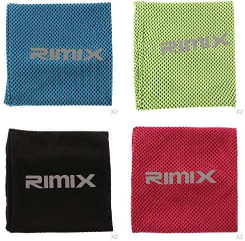 8 Stücke Kühlendes Armband für Fitness, Sport, Reise, Yoga, Dehnbar & Atmungsaktiv