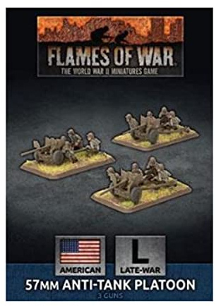 Flames of War 57mm Anti-Tank Platoon (Late War, UBX81)