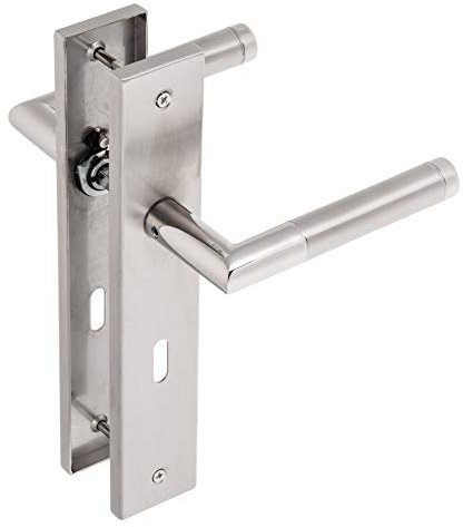 Langschild Core | BB (Buntbart) | V2A Edelstahl matt | festdrehbar gelagert & Rückholfeder