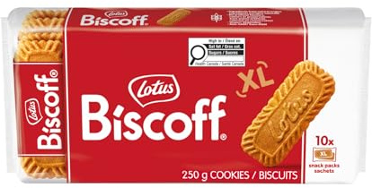 Lotus Karamellisierte Kekse einzeln verpackt, 1 Packung mit 10 x 25 g, Hotels, Pensionen, B&Bs, Krankenhäuser, Wohnmobilpark, Grillen, besondere Anlässe, Lunchpaket, Frühstück