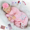 antboat 22 Zoll 55cm Reborn Baby Puppen Mädchen - Weiches Silikon Vinyl - Lebensechte Reborn Babypuppen - Handgemacht - Wahres Leben