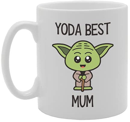 Coralgraph Inc MG5154 Yoda Best Mum Novelty Gift Printed Tea Coffee Ceramic Mug