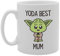 Coralgraph Inc MG5154 Yoda Best Mum Novelty Gift Printed Tea Coffee Ceramic Mug