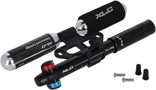 XLC Unisex – Erwachsene MTB Co2 Minipumpe, Schwarz, One Size