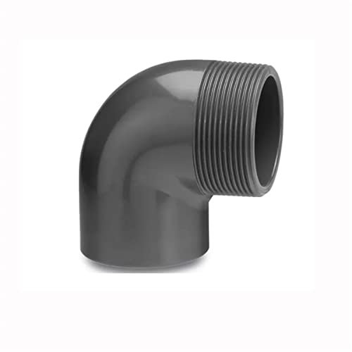 PVC-U Winkel 90° mit Klebemuffe x Außengewinde 32 mm x 3/4