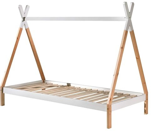 Tipi Bett LP 90 x 200 cm, Weiß