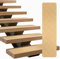 linconson Rutschfeste Teppich-Stufenmatte, 20,3 x 76,2 cm, abnehmbare und waschbare Läufer für Treppen mit rutschfester, selbstklebender Gummi-Rückseite, 15 Stück