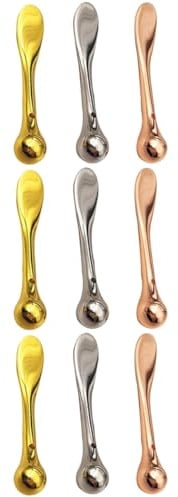 FOMIYES 9stücke Teiliges Augenpflege-werkzeug Handheld Augencreme Löffel Massagestick Aus Langlebigem Für Effektive Hautpflege Und Reduzierung Von Augenringen