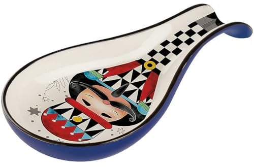 Egan Löffelablage mit weihnachtlichem Nussknacker. Maße: 21 x 10 cm. Referenz: 120087