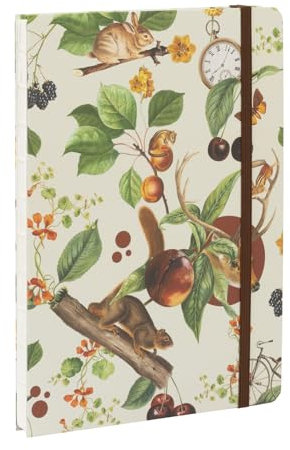 Kokonote Journal Dotted A5 Autum Dream - Hard Cover Notizblock A5 Notizbuch A5 Dotted Tagebuch für Erwachsene und Kinder