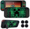 DLseego Protective Case for Switch,Slim Soft Dockable Protective Shell Scratch Resistant TPU Protector Cover with 2 JoyCon Cover and 4 Joystick Grip Caps-Green Switch