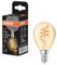 OSRAM Vintage 1906 Classic ist eine warmweiße, dimmbare LED-Lampe in Miniballform mit spiralförmigem Filament. Sie bietet 4.9 W für 470 lm, E14 Fassung, goldfarbenes Glas, 45 mm Durchmesser, 2200 K.