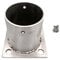 Stainless Steel Round Post Base Bracket 60 150mm for Pergola Gazebo Porch Railing & Decking Complete Kit Fence Post Base Plates Dia 80mm (3.1 in)