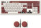 8Bitdo Retro 108 Mechanical Keyboard with 108 Keys and Integrated Numpad, Bluetooth/2.4G/USB-C Hot Swappable Wireless Gaming Keyboard for Windows and Android - ANSI US layout - Fami Edition