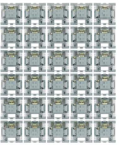 CustomKeyboardsUK Gateron Magnetic Jade Pro Linear Switches | Pre -Lubed for Wooting 60HE 80HE Keychron Q1 HE - 30 Pieces