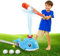 MoKo 2-in-1-Wassersprinkler & Baseball für Kinder, Whale 360° Rotierende Wassersprühgerät, Kleinkind Outdoor-Spielzeug für Hinterhof Rasen Garten Pool, Himmelblau