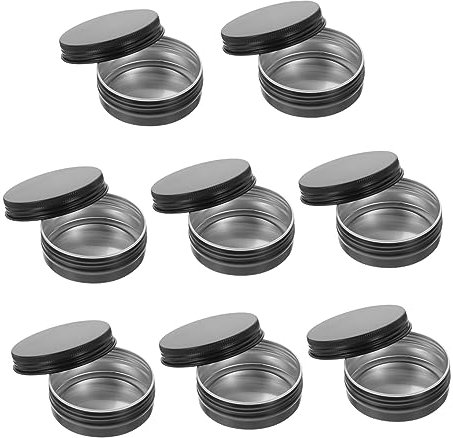 FOMIYES Petit Récipient Cosmétique En Aluminium Pot À Gâteau Sucre Bocaux À Pompe Pour Voyage