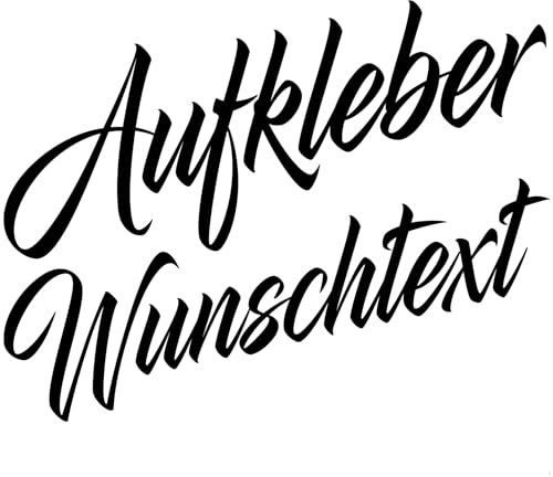 Wunschtext Aufkleber selbst gestalten Autoaufkleber Buchstaben Zahlen Name Schriftzug Autoaufkleber Text Fahrrad Motorrad Aufkleber Sticker