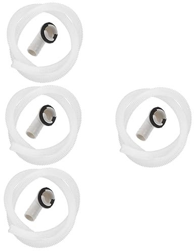 GLEAVI 4 Stück Ablaufgarnitur für Klimaanlage Bausatz Ablaufschlauch für Fensterklimaanlage Mini klares Rohr Armaturen für Klimaanlagen Füllrohr der Klimaanlage PVC