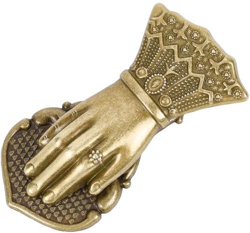 CRASPIRE Vintage Lady's Hand Shaped Book Clip 3D Metal Antique Bronze Paper Storage Holder Bookmark Page File Junk Journal Decorative Traveler Scrapbook Kit Document Stationery for Students Workbook