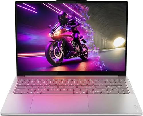 Lenovo Computer portatile Yoga Pro 9i da 16 pollici, Intel Ultra 9 285H 16-Core, NVIDIA GeForce RTX 5060, 32 GB di RAM, SSD NVMe da 1 TB, 16 3.2K Tandem OLED 120Hz 1000-nits, Windows 11 Pro