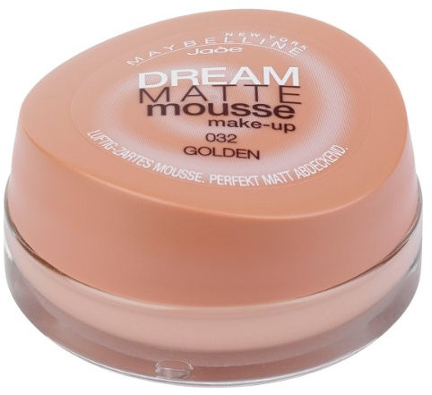 Maybelline Jade Dream Matte Mousse Make-up, 32, Golden