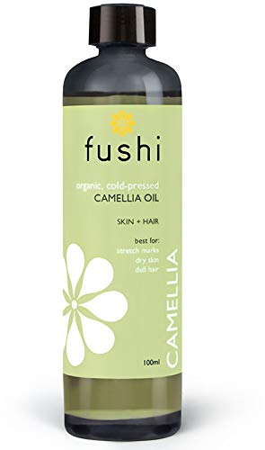 Fushi Organic Camellia Oil 100 ml | Fresh-Pressed| Rich in rich vitamins A, B, C, E, Polyphenol | Best for Stretch Marks, Dry Skin, Dull Hair| Ethical & Vegan Society Approved | Manufactured in the UK