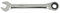 STANLEY STMT89934-8B - Llaves de trinquete reversibles de acero inoxidable combinadas de 8 mm (plata)